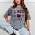 Ames Iowa Est 1864 Nostalgia Premium Tri-Blend Mineral Wash Tshirts Mineral Gray Ames Iowa Est 1864 Nostalgia Premium Tri-Blend Mineral Wash Tshirts Mineral Gray