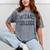 Antisocial WIZARD COLLEGE Introvert Don't Call Me Mineral Wash Tshirts Mineral Gray
