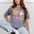 Back To School First Day Of Kindergarten Graduation Unicorn Mineral Wash Tshirts Mineral Gray