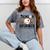 Baseball Senior Class Of 2027 Senior 2027 Graduation Women Mineral Wash Tshirts Mineral Gray