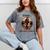 Bigfoot Sasquatch Lover Introvert Antisocial Humor Mineral Wash Tshirts Mineral Gray