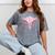 Caduceus Shirt Occupational Therapist Assistant Graduation Mineral Wash Tshirts Mineral Gray