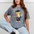 Cheetah Graduation Cute Kindergarten Elementary High School Mineral Wash Tshirts Mineral Gray
