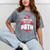 I Chose The Psycho Path School Graduation Mineral Wash Tshirts Mineral Gray