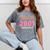 Class Of 2001 Meetup School Graduation Reunion Mineral Wash Tshirts Mineral Gray