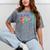 Class Of 2015 School Reunion College Highschool Graduation Mineral Wash Tshirts Mineral Gray