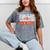 Class Of 2018 Alm18hty Senior 2018 Graduation T-Shirt Mineral Wash Tshirts Mineral Gray