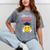 Class Of 2018 Graduation Grad For Her Tee Shirt Mineral Wash Tshirts Mineral Gray