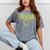 Class Of 2020 Senior 90s Grunge Graduation Mineral Wash Tshirts Mineral Gray