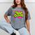 Class Of 2021 Senior Fresh 90's TV Style Grad For Graduation Mineral Wash Tshirts Mineral Gray