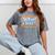 Class Of 2023 Graduating Senior Graduation Mineral Wash Tshirts Mineral Gray