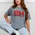 Class Of 2024 Senior Back To School Vintage Graduation Tee Mineral Wash Tshirts Mineral Gray