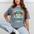 Class Of 2024 Senior Graduation Leveled Up Gamer Class 2024 Mineral Wash Tshirts Mineral Gray