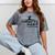 Class Of 2025 Gymnastics Mom Senior Gymnast Graduation Mineral Wash Tshirts Mineral Gray