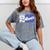 Class Of 2025 Senior 2025 Back To School Graduation Party Mineral Wash Tshirts Mineral Gray