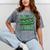 Class Of 2025 Senior Green Student Graduation Mineral Wash Tshirts Mineral Gray