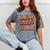 Class Of 2025 Senior Orange And Student Graduation Mineral Wash Tshirts Mineral Gray