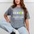 Class Of 2025 Tennis Mom Senior Graduation Graduate Mineral Wash Tshirts Mineral Gray