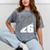 Class Of 2026 High School Senior Graduation Grey Sport Style Mineral Wash Tshirts Mineral Gray