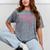 Class Of 2026 Pink Coquette Bow Cap Senior 2026 Graduation Mineral Wash Tshirts Mineral Gray