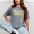 Class Of 2026 Senior 26 High School Graduation -Gold Mineral Wash Tshirts Mineral Gray