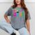 Class Of 2027 Shirt For Boys And Girls Fun 2027 Graduation Mineral Wash Tshirts Mineral Gray