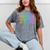 Class Of 2031 High School Graduation Date Kindergarten Shirt Mineral Wash Tshirts Mineral Gray
