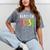 Class Of 2031 Kindergarten Graduation Back To School T-Shirt Mineral Wash Tshirts Mineral Gray