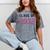 Class Of 2032 Graduation T-Shirts Mineral Wash Tshirts Mineral Gray