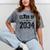 Class Of 2034 Shirt Graduation Mineral Wash Tshirts Mineral Gray