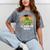 Class Of Dinosaur Apparel 2024 Graduation Graduate Dino Boy Mineral Wash Tshirts Mineral Gray