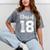 Class Of Two Thousand 18 Shirt Graduation T-Shirt Mineral Wash Tshirts Mineral Gray
