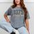 Classic Retro Vintage Class Of 1975 Reunion 50th Graduation Mineral Wash Tshirts Mineral Gray