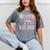 Colorful Proud Grandma 2024 NICU Graduate Baby Graduation Mineral Wash Tshirts Mineral Gray