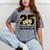Criminal Justice Graduate Graduated Class Of 2025 Graduation Mineral Wash Tshirts Mineral Gray