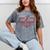 Cross Country Senior Night Senior 2025 Graduation Party 47 Mineral Wash Tshirts Mineral Gray
