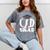 CSD Masters Graduation Men Women Son Daughter Mineral Wash Tshirts Mineral Gray