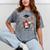 Cute Graduation Zebra Holding Diploma T Shirt Mineral Wash Tshirts Mineral Gray