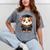 Cute Hamster Graduation Mineral Wash Tshirts Mineral Gray