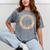 Cute Introvert Cat Service Human Do Not Pet Cat Joke Mineral Wash Tshirts Mineral Gray