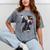 Dabbing Unicorn Cap And Gown Graduate 2021 Graduation Day Mineral Wash Tshirts Mineral Gray