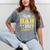 Dad Graduation Senior 2027 Proud Dad Of a 2027 Graduate Mineral Wash Tshirts Mineral Gray