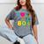Dad I Love The 80's Retro 80s Nostalgia For Dad Mineral Wash Tshirts Mineral Gray