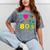Dad I Love The 80's Retro 80s Nostalgia For Dad Premium Tri-Blend Mineral Wash Tshirts Mineral Gray