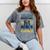 DC Comics Graduation Batman The Grad Power Stance Mineral Wash Tshirts Mineral Gray
