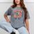 Dial It Back Retro Tech Nostalgia Vintage Premium Tri-Blend Mineral Wash Tshirts Mineral Gray