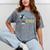 Disney Mickey Mouse Cap & Gown '25 Graduation Class Of 2025 Premium Tri-Blend Mineral Wash Tshirts Mineral Gray
