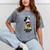 Disney Mickey Mouse Peace Out Totally Retro Graduation Mineral Wash Tshirts Mineral Gray