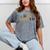 Doctor Of Education She BelievED EdD Graduation Mineral Wash Tshirts Mineral Gray