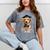 Dog Class Of 2024 Graduation Senior 2024 Men Women Girls Kids Mineral Wash Tshirts Mineral Gray